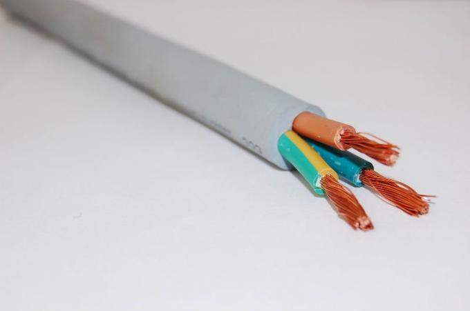 De Geïsoleerde Kabel van BS6500 BS7919 Rubber, de Taaie Rubber Flexibele Kabel van het Machtskoord