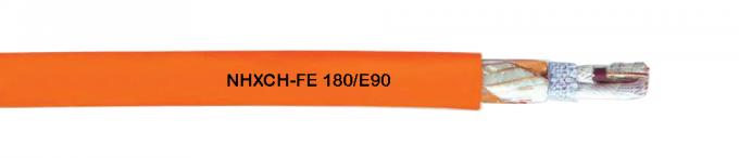 Halogeen - de Vrije van de de Brandweerstand van NHXCH FE Kabel ISO9001 180/E90 met Concentrische Leider