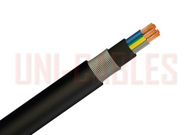 China Zwarte HFFR-Koper Gepantserde Kabel, Kabel van het Aluminium de Kruis Verbonden Polyethyleen leverancier