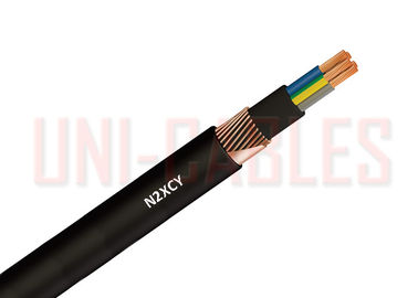 China XLPE N2XCY VDE 0276 603 Laag Voltagekabel 0. 6 1kV met Concentrische Beschermende Cu-Leider leverancier