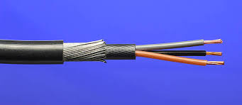 SWA 3 Kern Gepantserde Elektrokabel, BS5467 XLPE galvaniseerde 2mm Vloeistaaldraad