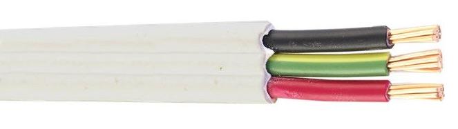 De Leider vlak Tweeling en Aarde van pvc vvf-GRD van JIS Standaard Elektrokabel Geïsoleerde Stevige
